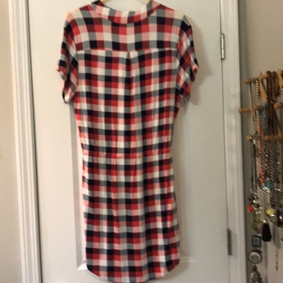 Long plaid shirt - Picture 2 of 2